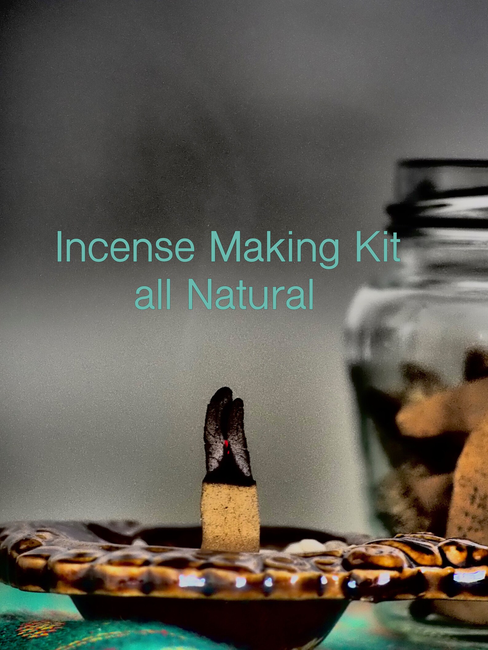 Incense making Kit make your own Natural Incense Making DIY Etsy