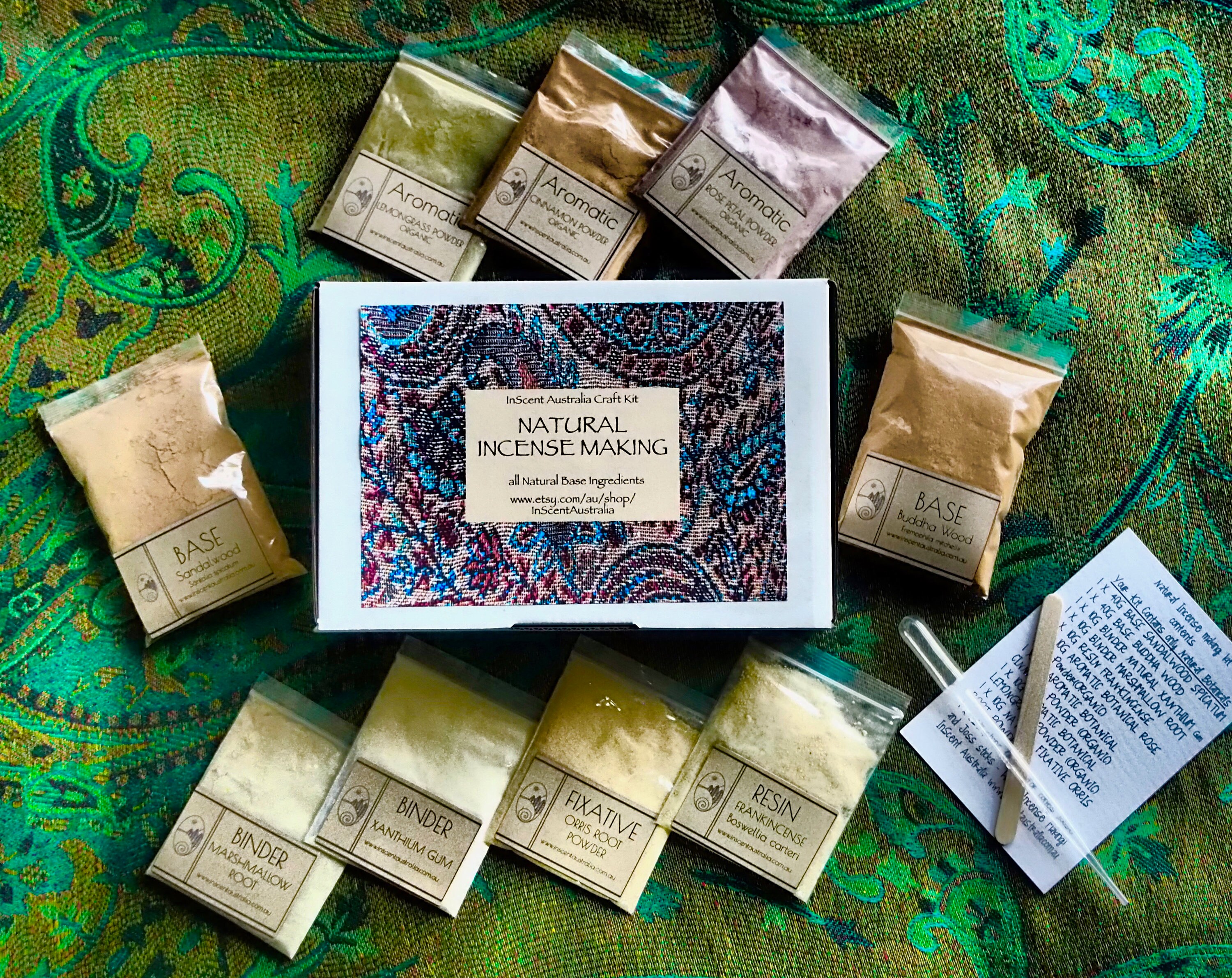 Best Incense Making Kit make your own Incense all natural Etsy