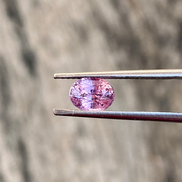 Natural Pale Color Pink Sapphire | Oval Cut | 1.13 Carats | Light Pink Shade | No Heat Ceylon Sapphire | Extreme Well Cut | Srilanka Mines