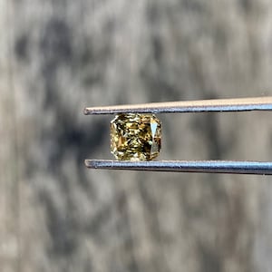 Natural Diamond | 1.03 Carats | Green Diamond | &quot;Unleash Your Inner Brilliance With Fancy Green Emerald Cut – Nature&#39;s Finest Masterpiece!&quot;