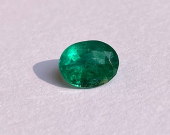 TOP GREEN EMERALD !1.90 Carats! Rare Emerald Gemstone, Fine Quality Emerald Faceted, Unique Emerald Gemstone, Loose Gemstone For Jewelry