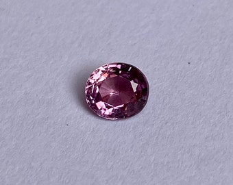1,20 karat oval rosa safir utan värme: Lös Ceylon-ädelsten
