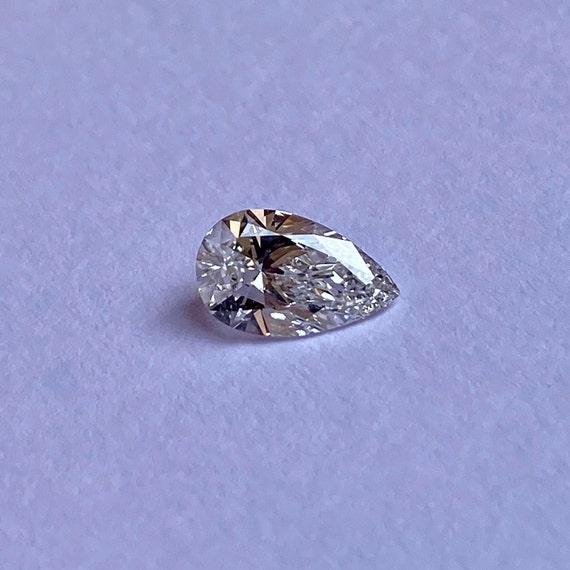 Lab Grown Pear Diamond | 0.65 CT | Cvd Diamond | FG-Vvs | Certified Lab Grown Diamond | Engagement Diamond | 7.9x4.9 MM | Loose Cvd Diamond
