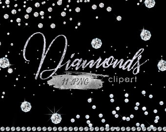 Diamond clip art | Etsy