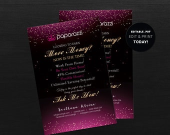 Paparazzi flyers | Etsy