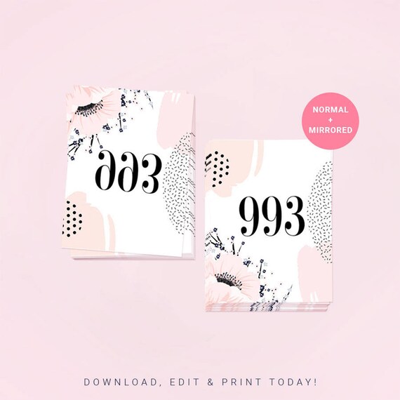 facebook live sale numbers bead themed live number cards 1 999 mirrored numbers included normal banners signs party decor lifepharmafze com