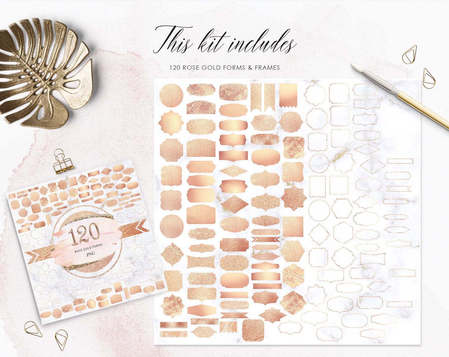 120 Rose Gold Frames Clipart Rose Gold Foil Frames Glitter Etsy 120 Rose Gold Frames Clipart Rose Gold Foil Frames Glitter Etsy