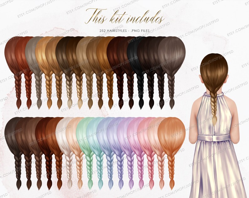 Commercial Use Little Girl Clipart Girly Hairstyles Clipart Children Hair Sublimation Design PNG Customizable Custom Portrait Scrapbooking Embellishments Commercial Use Little Girl Clipart Girly Hairstyles Clipart Children Hair Sublimation Design PNG Customizable Custom Portrait Scrapbooking Embellishments