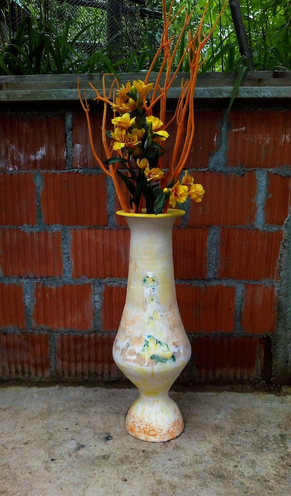 Ready to ship & tall floor vase OAK il 570xN 59no