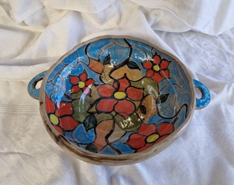 Ceramic baking dish, Casserole dish, Ceramic wedding gift