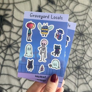 Graveyard Locals Sticker Sheet