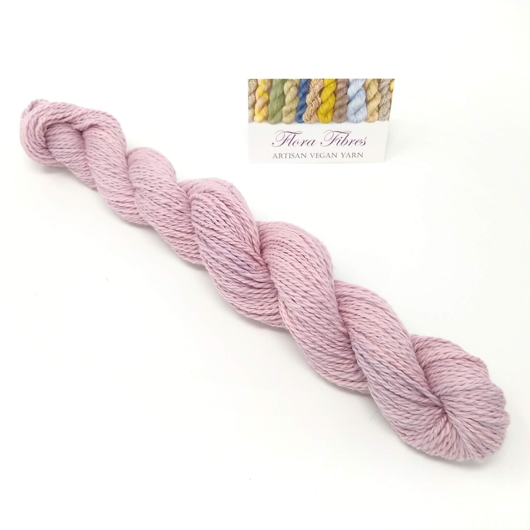 Hand Spun Naturally Dyed Egyptian Cotton Yarn DK Weight Etsy