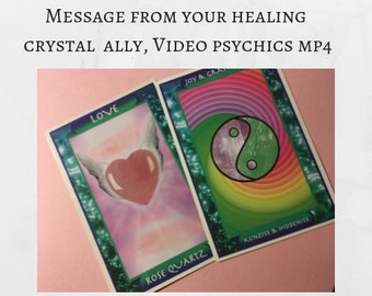 Message From Your Healing Crystal  Ally, Video Psychics MP4