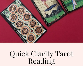 Quick Clarity Tarot Video Psychics MP4 Reading