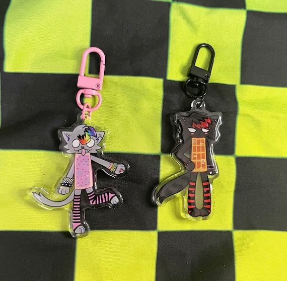 Nyan Cat Tac Nayn Keychain