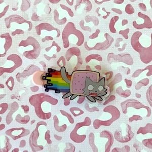 Nyan Cat Hair Clip