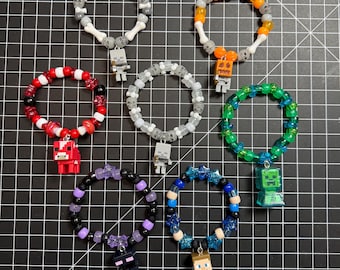 Minecraft Kandi Bracelets (READ DESCRIPTION)