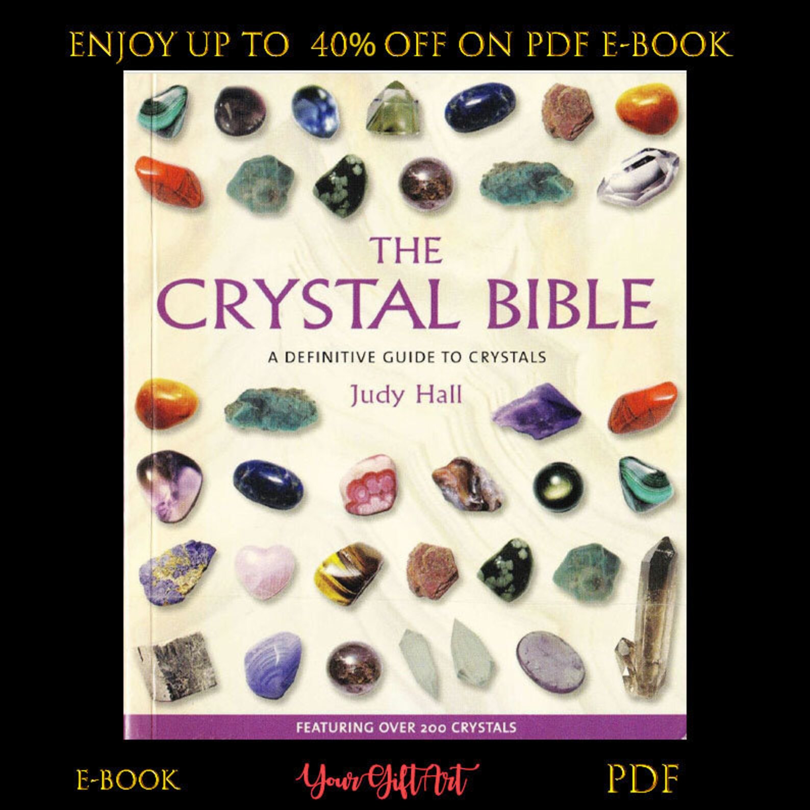 The Crystal Bible A Definitive Guide to Crystals A Etsy