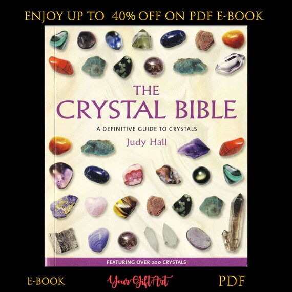 The Crystal Bible A Definitive Guide to Crystals A Etsy