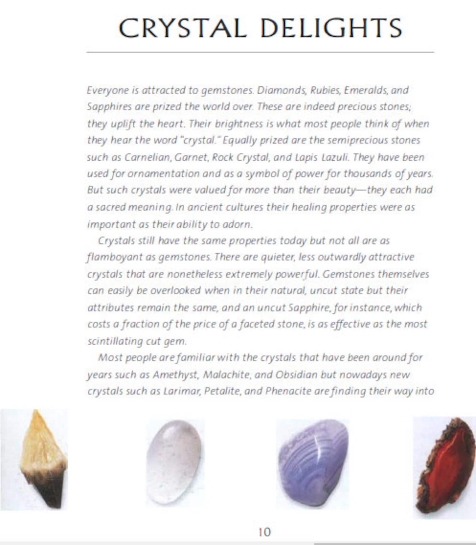 The Crystal Bible A Definitive Guide to Crystals A Etsy