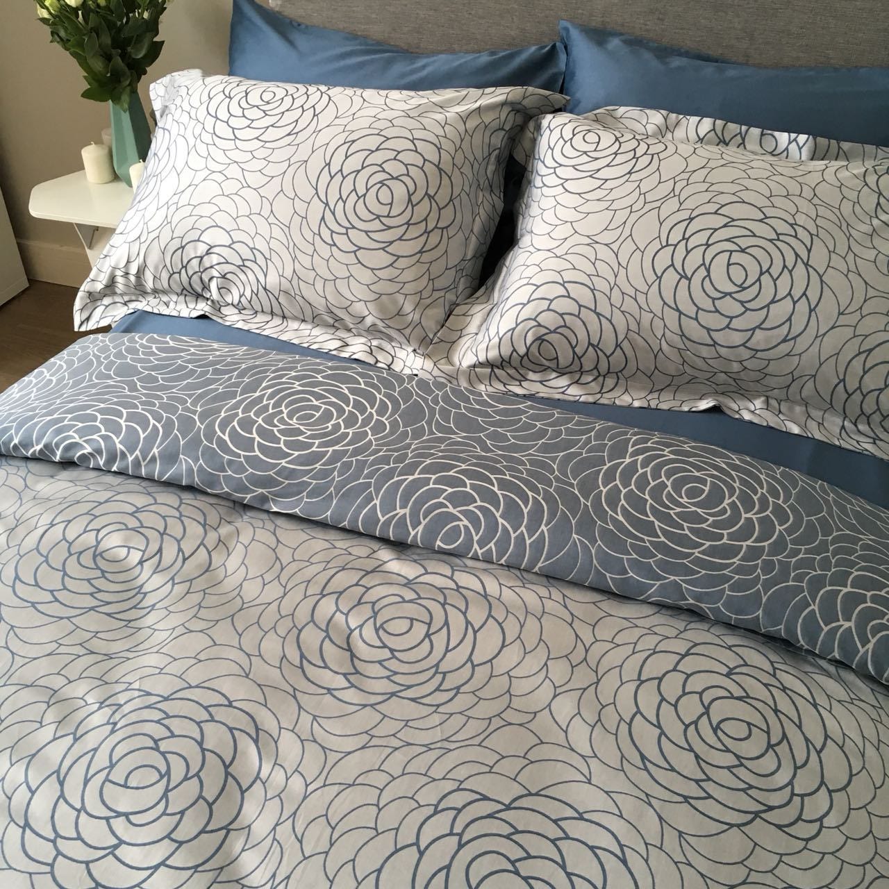 Bamboo bedding Bamboo bedding set turquoise bedding Duvet Etsy