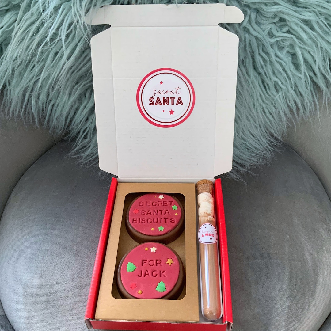 Secret Santa for Him Letterbox Gift for Man Merry Christmas Xmas Gifts Pamper Hug in A Box