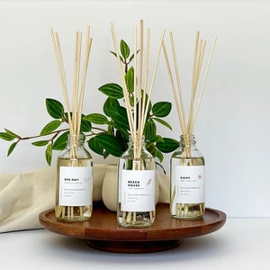 Beach House & Spa Day Reed Diffuser: Aromatherapy Home Fragrance