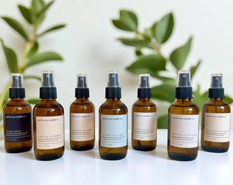 Aromatherapy Room Spray 4oz: Natural Home Fragrance Mist