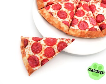 Zabawka kocimiętka - pizza pepperoni