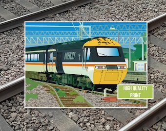Intercity 125, verschillende kleurstellingen beschikbaar Kunstafdruk: wanddecoratie British Rail Class 43