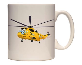 Tazas de aviones y helicópteros para los entusiastas de la aviación con Sea Kings, Westfields, Concordes y más.