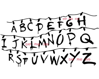 Stranger Things Svg Etsy