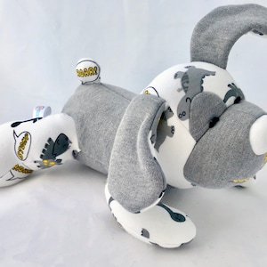 Stuffed Dog made out of your favorite baby or adult clothes image 2