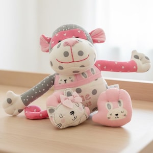 Custom Memorial Stuffed Monkey: Transform Cherished Outfits into Cuddly Memories