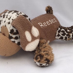 Stuffed Dog made out of your favorite baby or adult clothes image 6