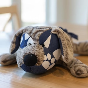 Custom Dog Memorial: Personalized Pet Memorial Stuffed Animal