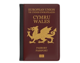 Wales fantasy passport cover
