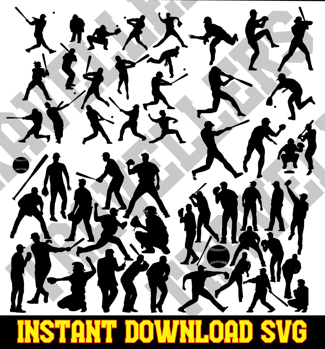 BASEBALL SVG Bundle, Baseball Png Bundle, Baseball Clipart, Baseball ...