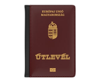 Hungary passport cover