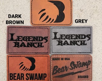 Custom Iron-On Company Logo Patch: 3x2 inch Business Apparel