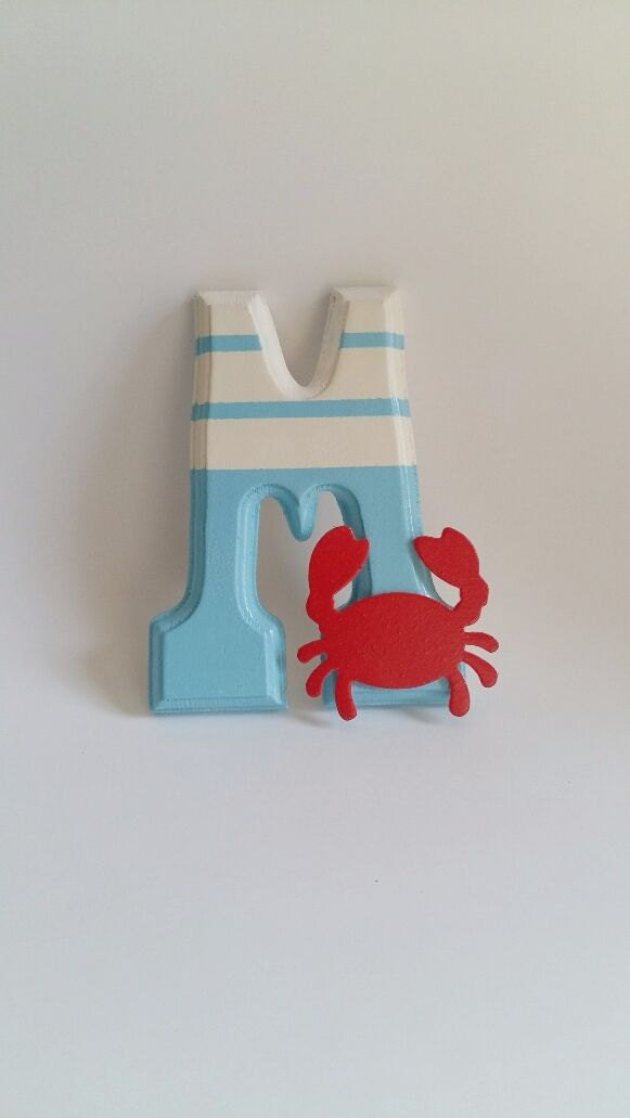 Home Decor Wooden Letter M Wall Decor Nursery Decor Letter Etsy