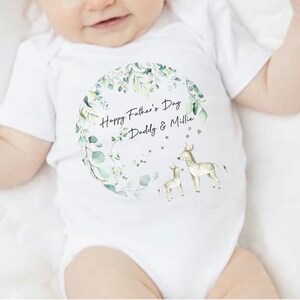Father’s day gift, New Dad gift, First Father’s day babygrow, First Father’s day baby vest, Our first Father’s day I Love My Daddy Baby Vest