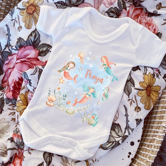 Mermaid sleepsuit hotsell