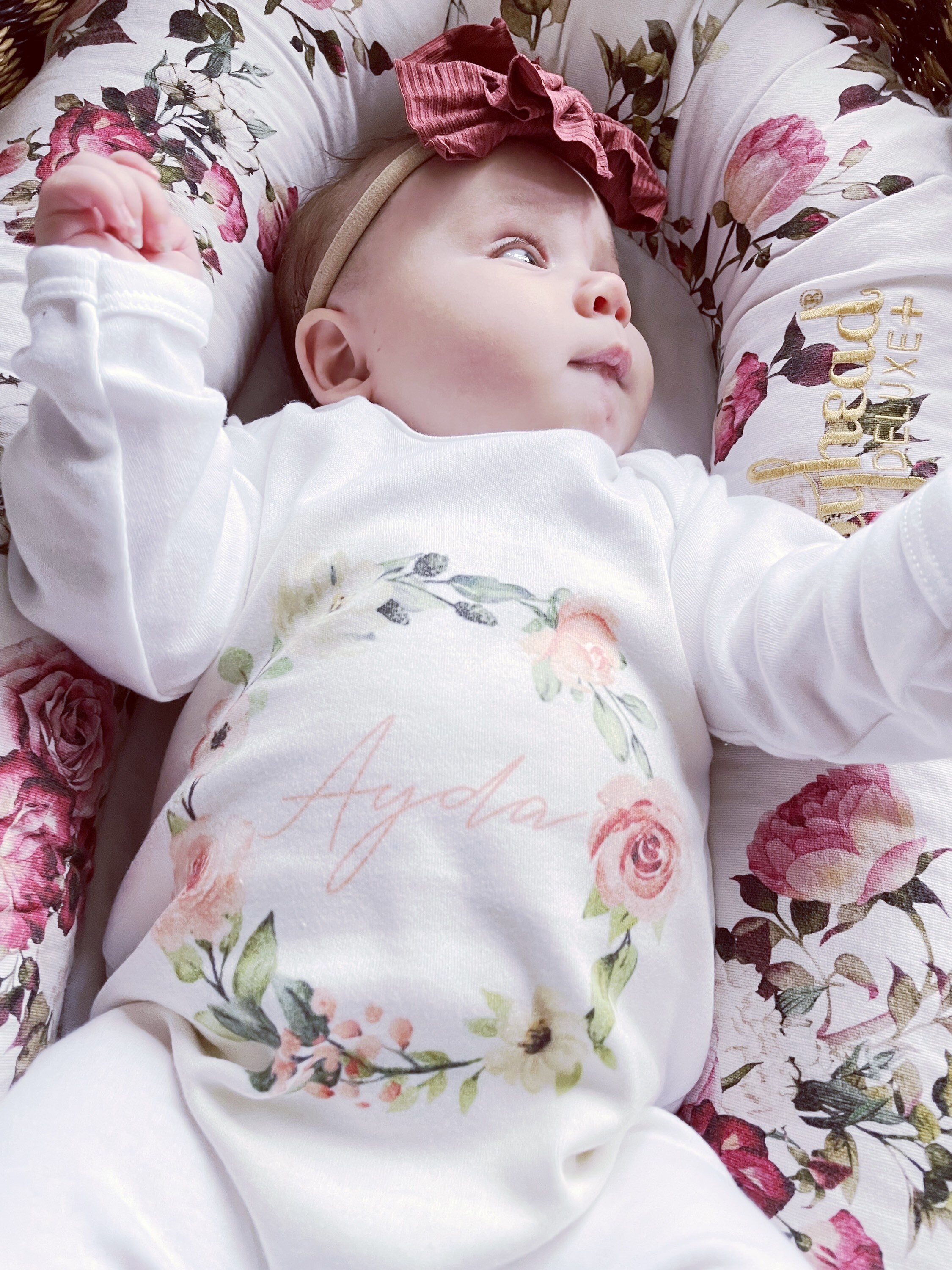 Floral baby grow cheap