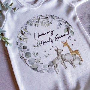 I Love My Mummy Baby Vest, Personalised Babygrow, Mummy Babygrow, Newborn Pregnancy Announcement Gift, Going to be a Mummy, New Mum Gift image 7