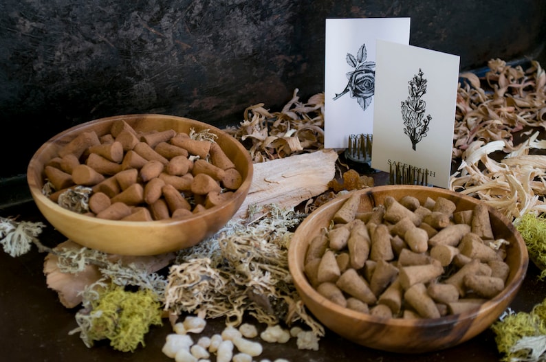 Juniper Berry Allspice & Cedar Incense Campfire Incense Etsy