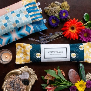Organic Lavender and Millet Eye Pillow