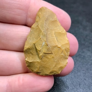 Caldwell Co Texas Native American Lithic Artifact - Scraper Preform Point