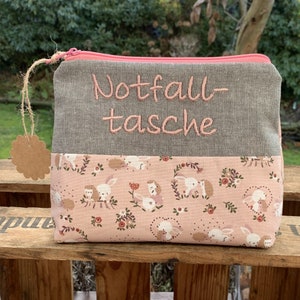 Große Notfalltasche // Windeltasche // Kulturbeutel // Notfalltasche // Reiseapotheke XL Bild 1