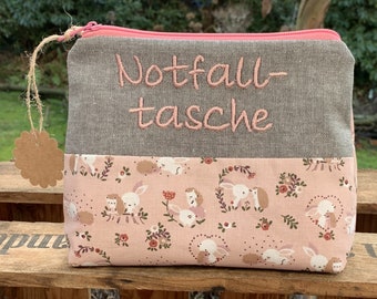 Große "Notfalltasche" // Windeltasche // Kulturbeutel // Notfalltasche // Reiseapotheke XL